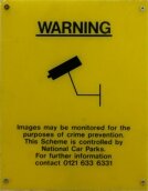 Warning CCTV Sign